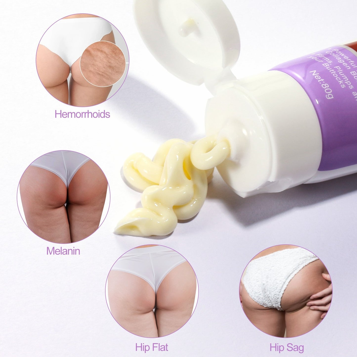 Buttocks enlargement cream improves buttocks sagging, lifts, tightens, moisturizes buttocks, buttocks enlargement cream